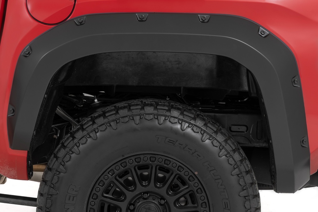 Pocket Fender Flares | 089 Wind Chill Pearl | Toyota Tacoma 2WD/4WD (2024)