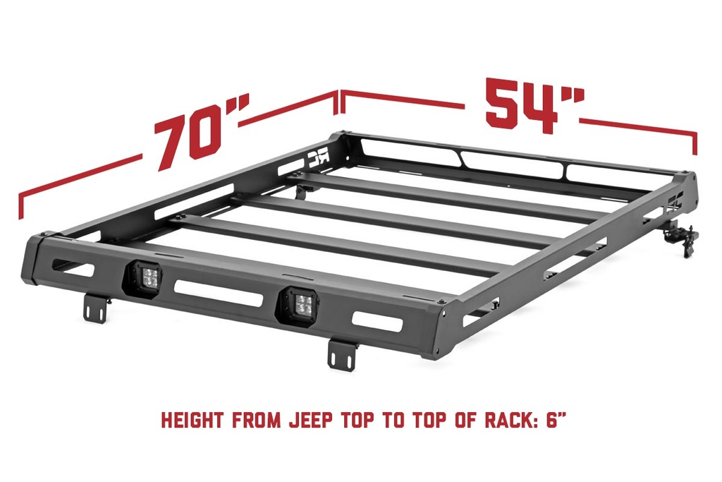 Roof Rack | Jeep Wrangler JL (18-24)/Wrangler Unlimited (18-24) 4WD