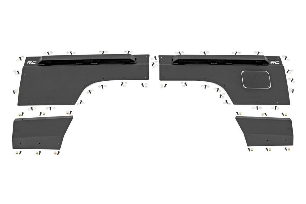 Fender & Quarter Panel Armor | Rear | Combo | Jeep Cherokee XJ 2WD/4WD (97-01)