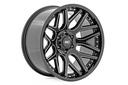 Rough Country 95 Series Wheel | Machined One-Piece | Gloss Black | 22x10 | 8x180 | -19mm
