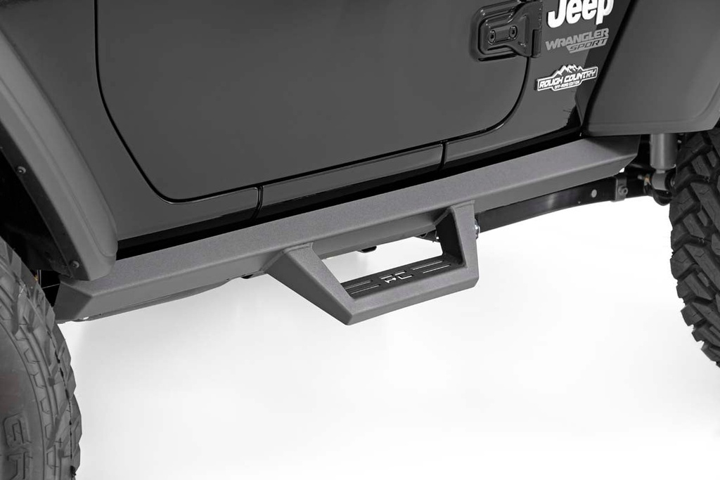 Contoured Drop Steps | 2 Door | Jeep Wrangler JL 4WD (2018-2024)