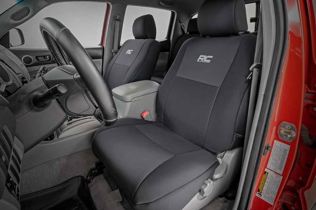Seat Covers | FR & RR | Crew Cab | Toyota Tacoma 2WD/4WD (2005-2015)
