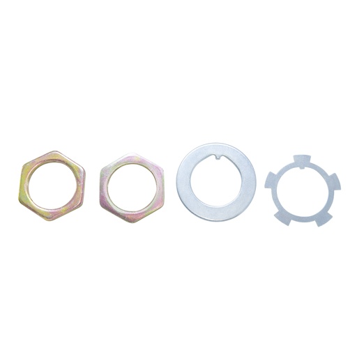[YSPSP-040] TOYOTA FRONT SPINDLE NUT's + WSHR's KIT (4 pieces)