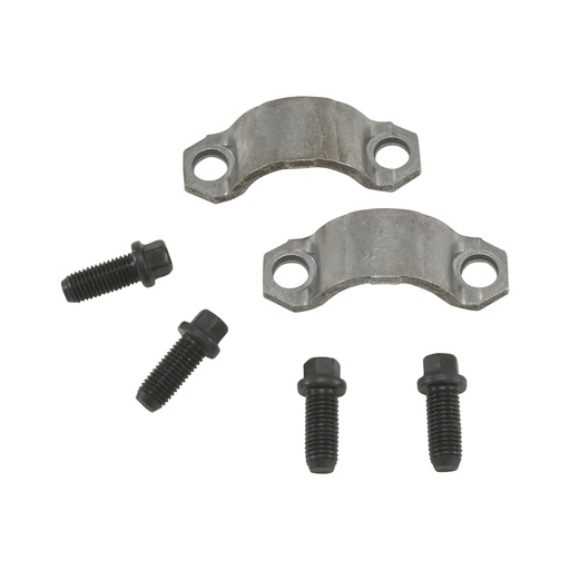 [YY STR-002] U/joint Strap Kit,10.25",9.5",D60,D70,D80,1350& 1410 (2 straps+4bolts)