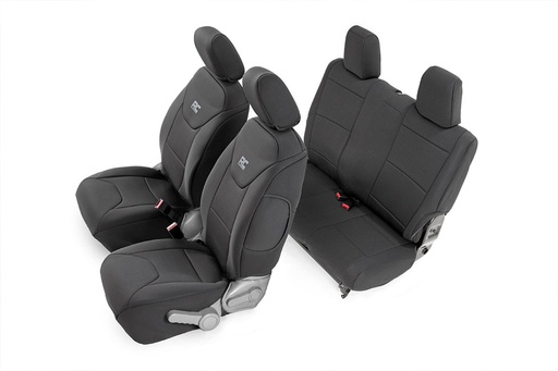 [91005] Seat Covers | Front and Rear | Jeep Wrangler JK 4WD (2007-2010)