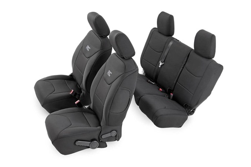 [91002A] Seat Covers | Front and Rear | Jeep Wrangler Unlimited 2WD/4WD (2008-2010)
