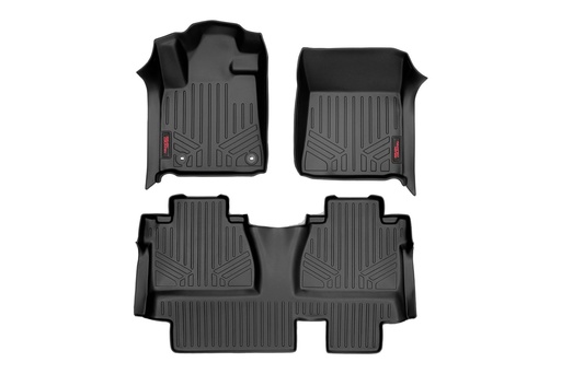 [M-71413] Floor Mats | FR & RR | Double Cab | Toyota Tundra 2WD/4WD (2014-2021)