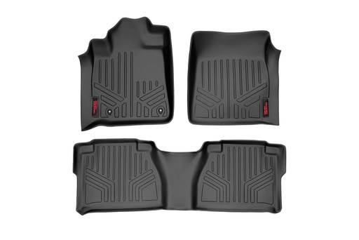 [M-70713] Floor Mats | Front and Rear l Double Cab | Toyota Tundra 2WD/4WD (2007-2011)