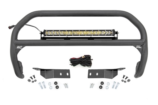 [75004] Nudge Bar | 20 Inch Chrome Single Row LED | Toyota Tundra 2WD/4WD (2007-2021)