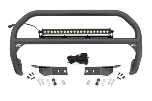 [75003] Nudge Bar | 20 Inch BLK DRL Single Row LED | Toyota Tundra 2WD/4WD (07-21)
