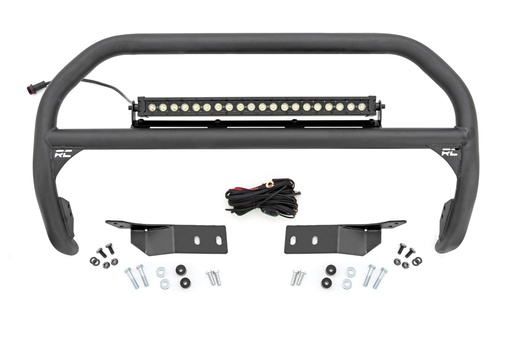[75002] Nudge Bar | 20 Inch Black Single Row LED | Toyota Tundra 2WD/4WD (2007-2021)
