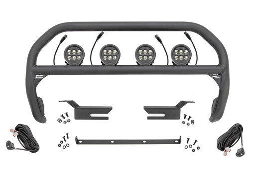 [51039] Nudge Bar | 3.5 Inch Round Led (x4) | Ford Bronco 4WD (2021-2024)