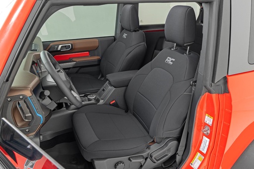 [91050] Seat Covers | Bucket Seats | FR & RR | Ford Bronco (2 Door) 4WD (2021-2024)