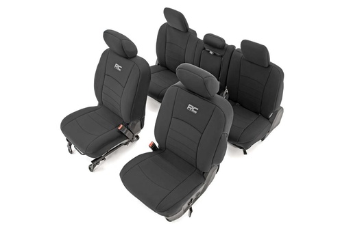 [91041] Seat Covers |Bucket Seats | FR & RR | Ram 1500 2WD/4WD (2019-2024)