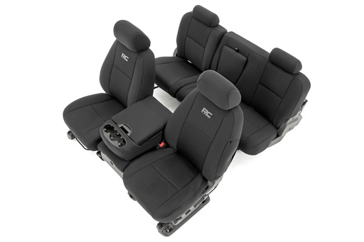 [91033] Seat Covers | FR 40/40/20 & RR Full Bench | Chevy/GMC 1500/2500HD (07-13)