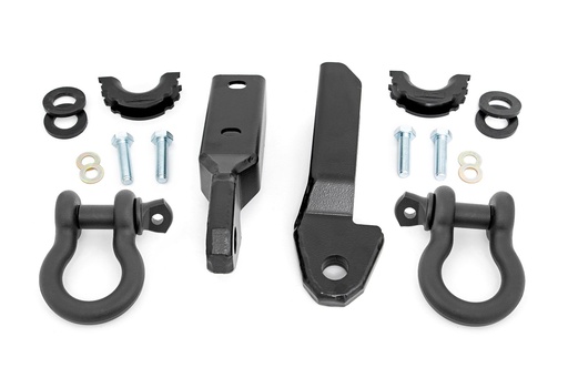 [RS164] Tow Hook to Shackle Bracket | D-Ring Combo | Chevy/GMC C1500/K1500 Truck & SUV (88-99)