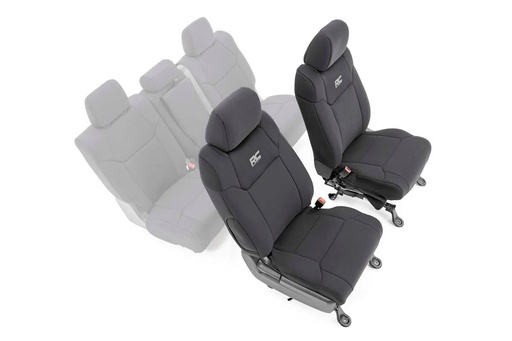 [91026A] Seat Covers | Front W/ Console Cover | Toyota Tundra 2WD/4WD (2014-2021)