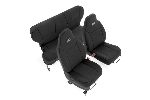 [91022] Seat Covers | Non Detach Headrest FR & RR | Jeep Cherokee XJ 2WD/4WD (97-01)