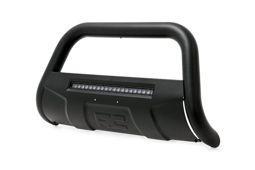 [B-C4072] Black LED Bull Bar | Chevy Silverado 1500 2WD/4WD (2019-2022)