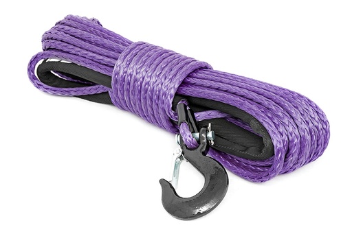 [RS112] Synthetic Rope | 3/8 Inch | 85 Ft | Purple