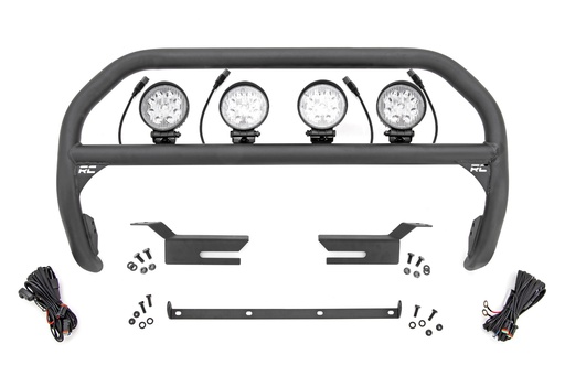 [51049] Nudge Bar | 4 Inch Round Led (x4) | Ford Bronco 4WD (2021-2024)