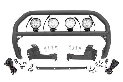 [51044] Nudge Bar | 4 Inch Round Led (x4) | Ford Bronco Sport 4WD (2021-2024)