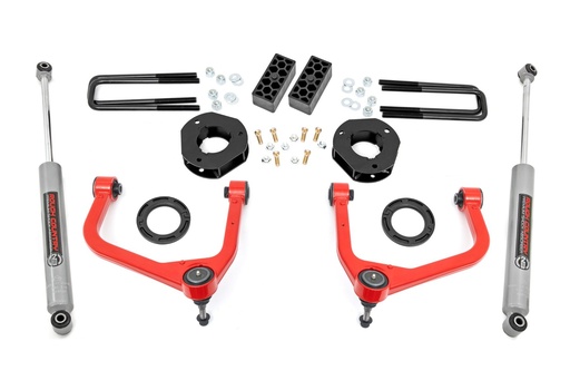 [29531RED] 3.5 Inch Lift Kit | Chevy Silverado 1500 2WD/4WD (2019-2024)