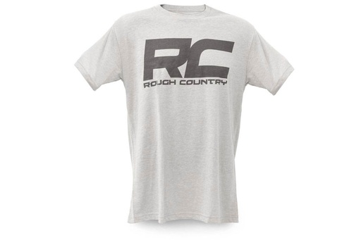 [84086SM] Rough Country T-Shirt | Logo | Grey | SM