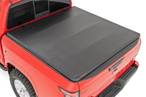 [41805500] Soft Tri-Fold Bed Cover | 5' Bed | Nissan Frontier 2WD/4WD (2005-2021)
