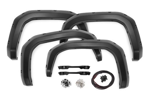 [F-T12421-089] Pocket Fender Flares | 089 Wind Chill Pearl | Toyota Tacoma 2WD/4WD (2024)